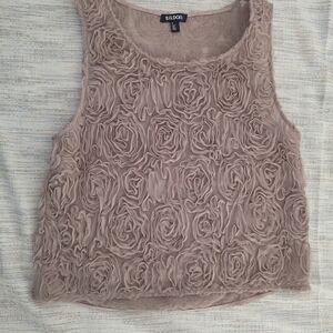 Tildon Women's Floral Textured Blouse - Pink